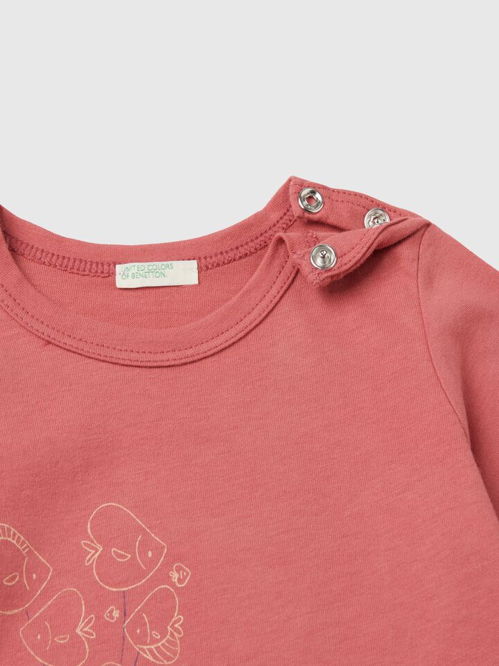T-SHIRT L/S Recién nacidos image number 3